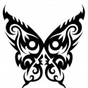 flower Butterfly Tattoo Designs
