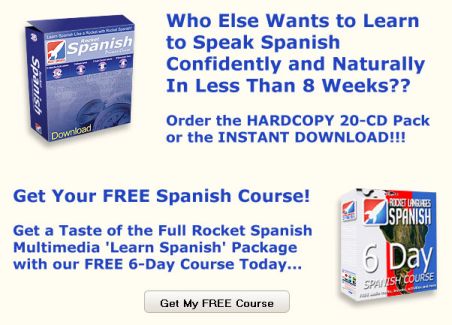 to start learn Spanish online with ROCKET SPANISH . It offers a FREE ...