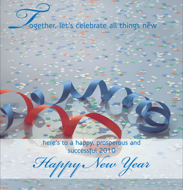happy new year 2010