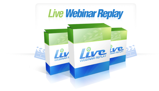 live webinar replay webinar software